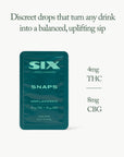 SIX Snaps Drink Drops (10-Count)