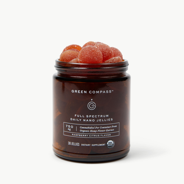 Organic Full Spectrum Daily Nano Jellies – Green Compass