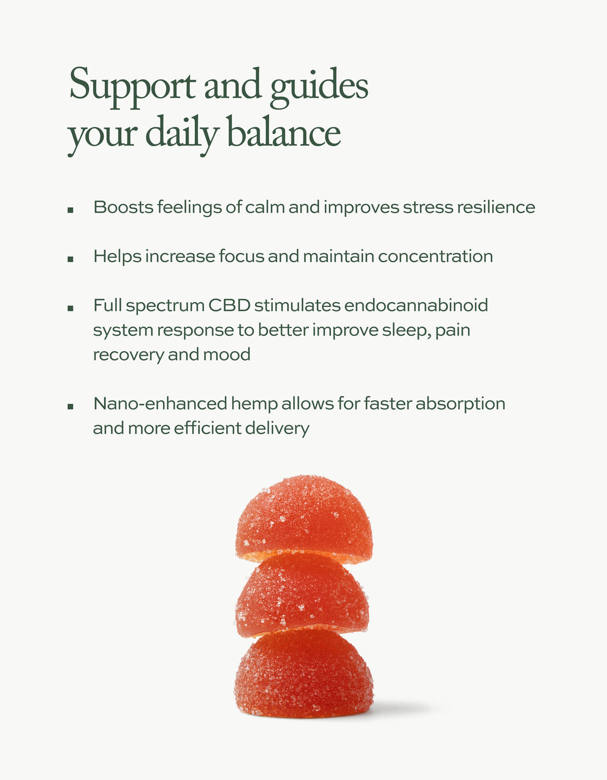 Organic Full Spectrum Daily Nano Jellies