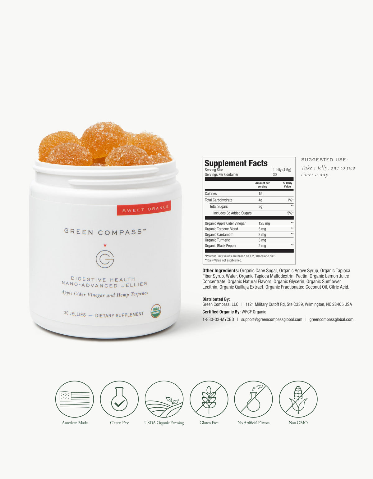 Organic Digestive Health Nano Jellies