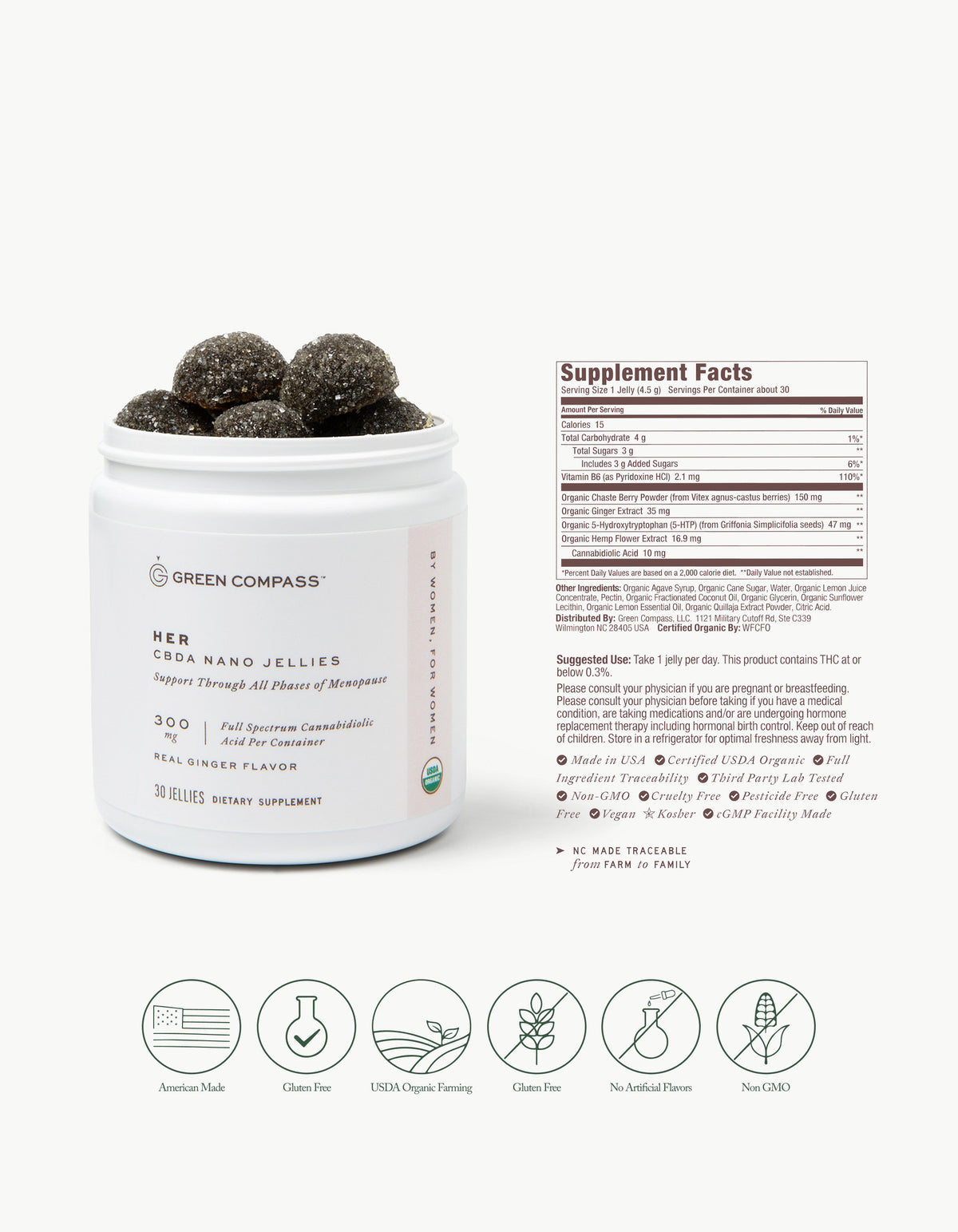 Organic Her CBDA Nano Jellies