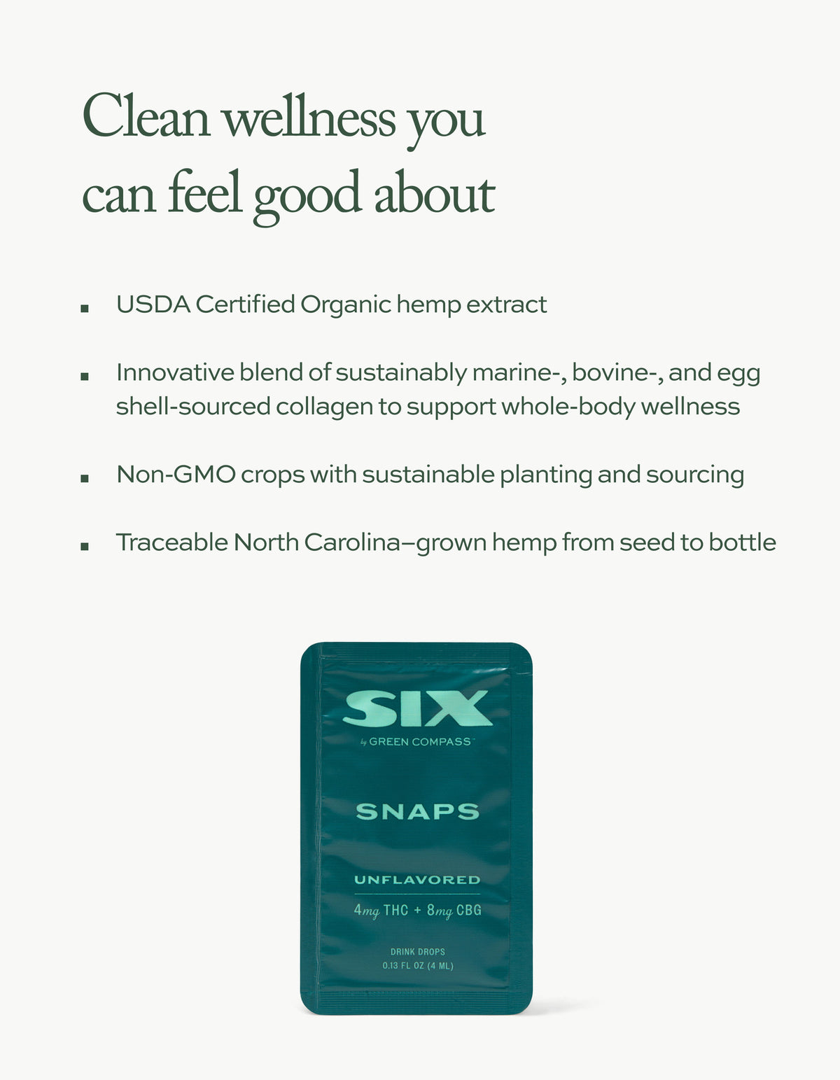 SIX Snaps Drink Drops (10-Count)