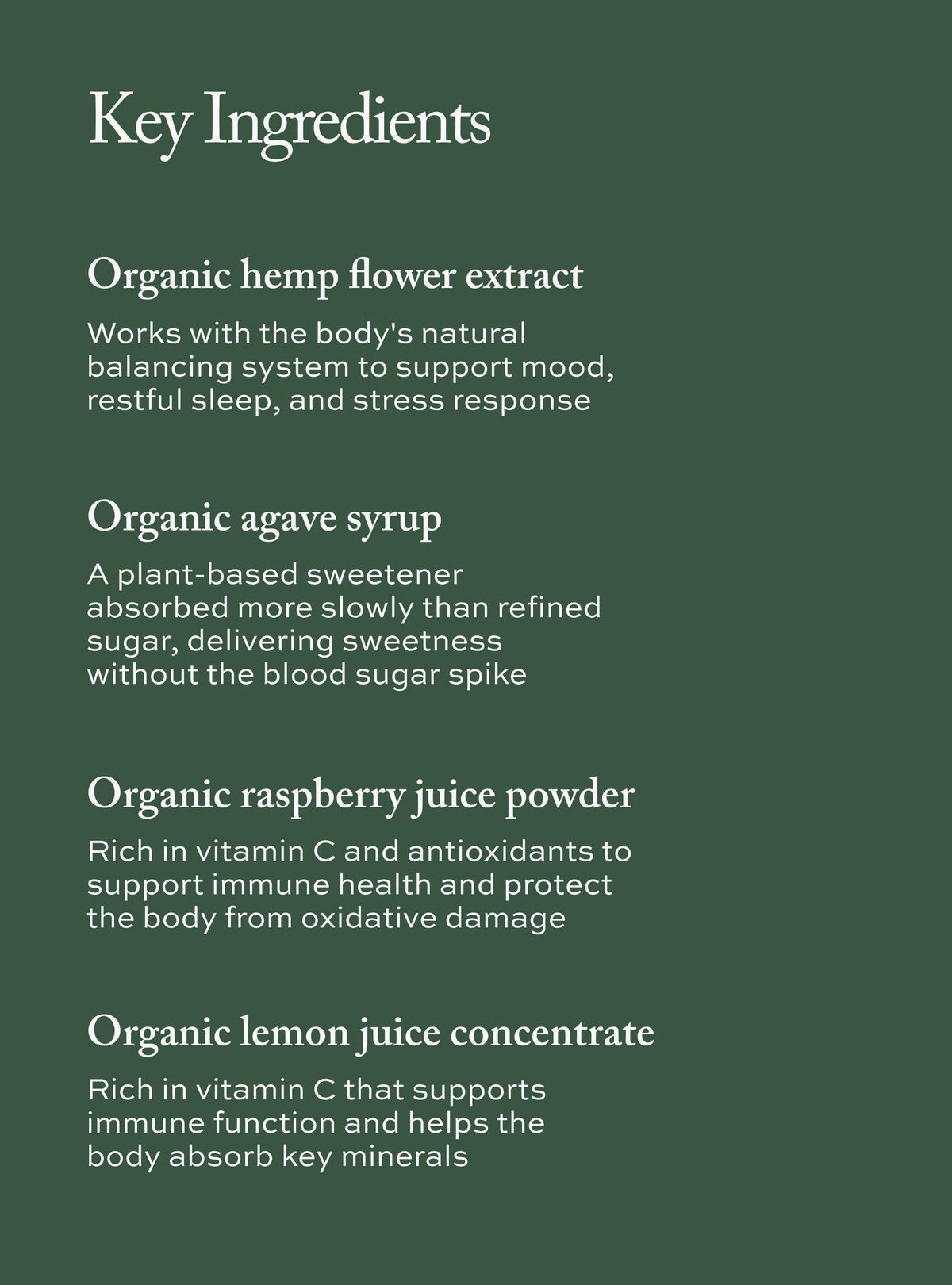 Organic Full Spectrum Daily Nano Jellies