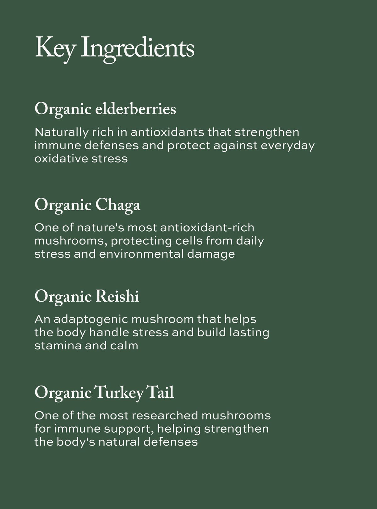 Organic Immune Bloom