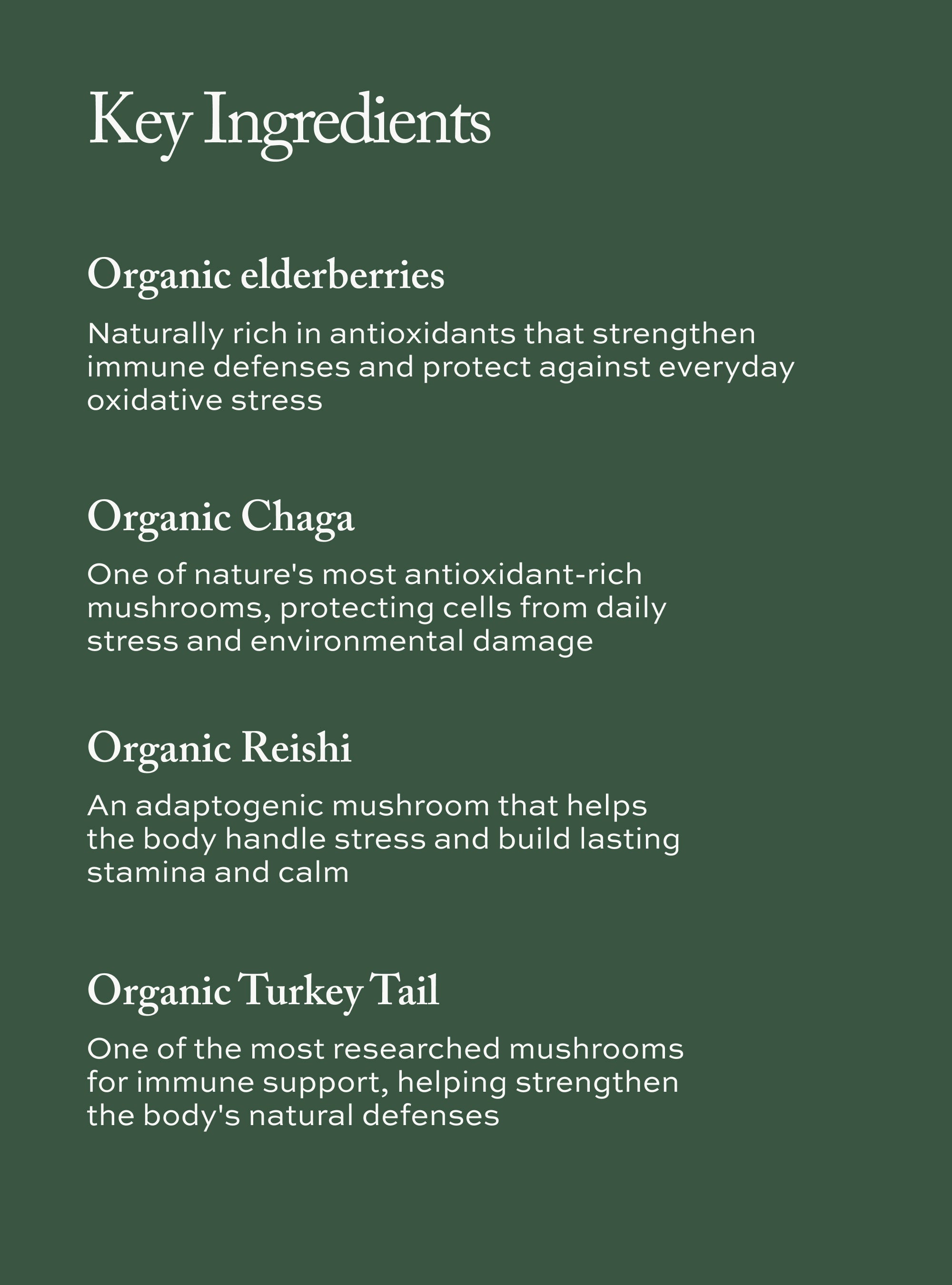 Organic Immune Bloom