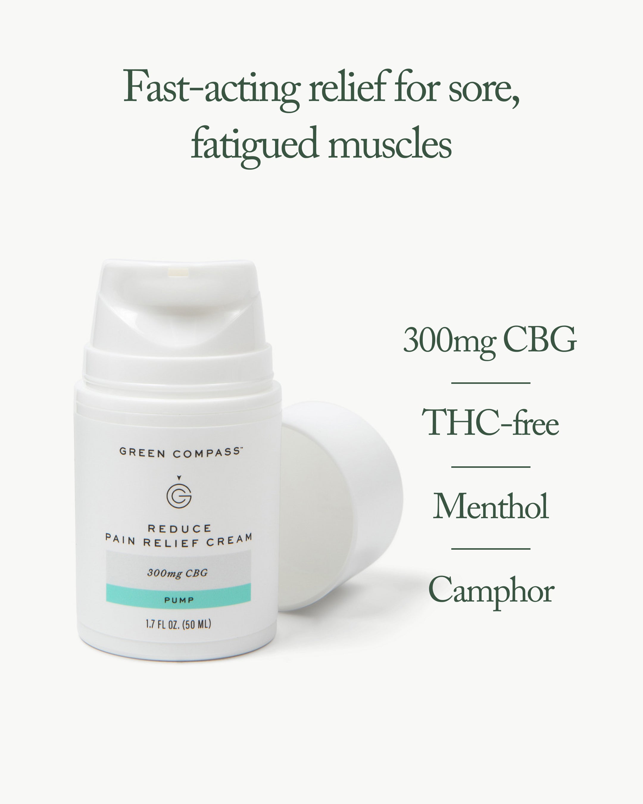 Reduce Topical Pain Cream – Green Compass