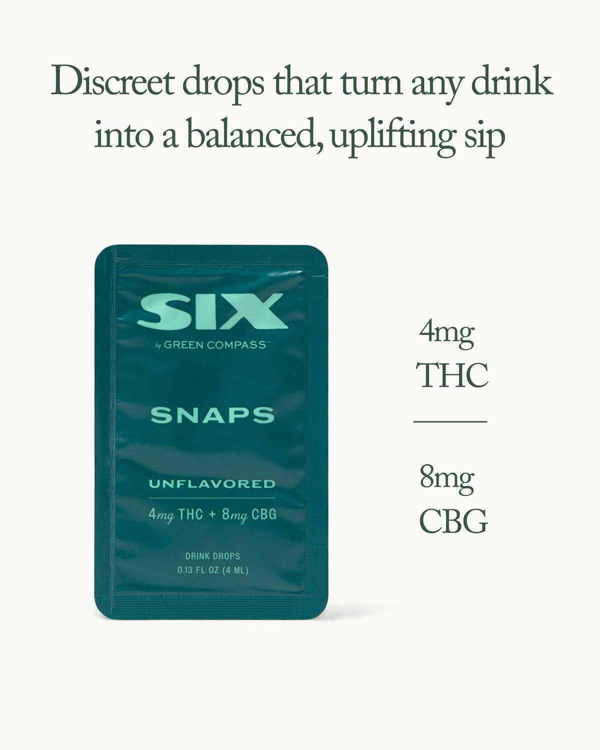 SIX Snaps Drink Drops (10-Count)