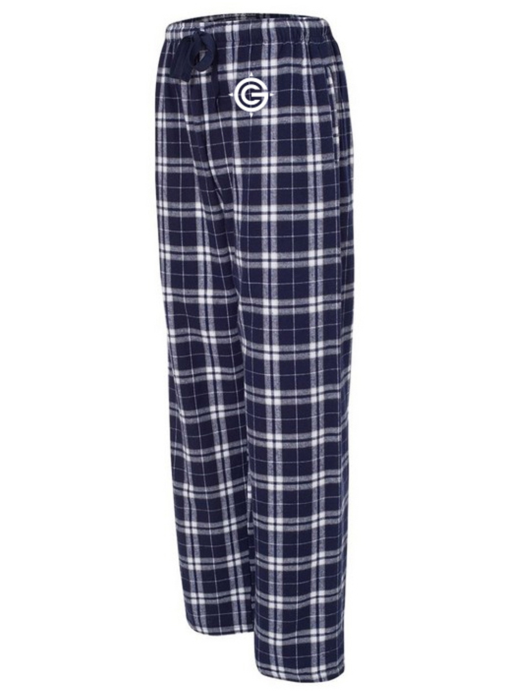 pleated flannel pants